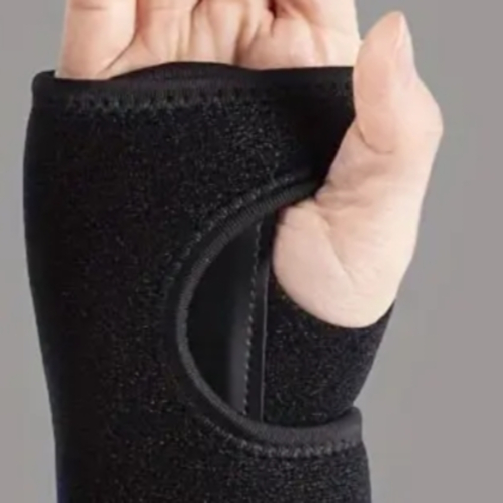 Black Wrist Support Brace